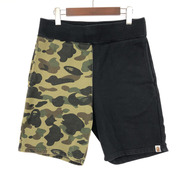 A BATHING APE SHARK SWEAT SHORTS シャーク スウェットショーツ sizeM