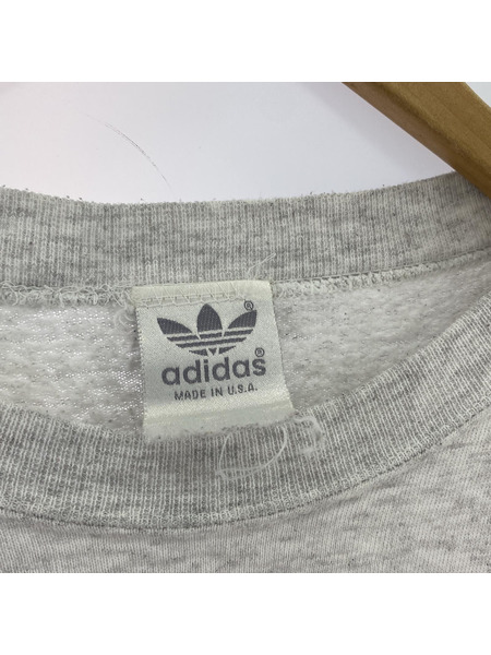 adidas スウェット・トレーナー 90s USA製 銀タグ