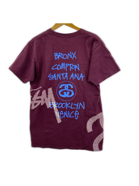 STUSSY 半袖Tシャツ・カットソー ワールドツアーTee BLD