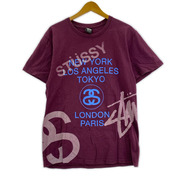 STUSSY 半袖Tシャツ・カットソー ワールドツアーTee BLD