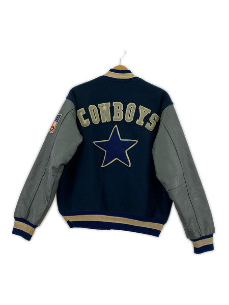 FELCO ジャケット 90s スタジャン 青×ネイビー (M)