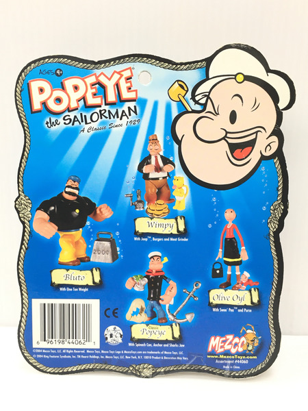 CLASSIC Popeye クラシック ポパイ アクションフィギュア mezco