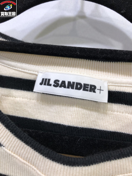 JIL SANDER/ボーダーS/Sカットソー/M/ジルサンダー