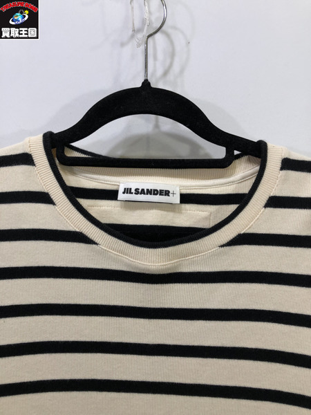 JIL SANDER/ボーダーS/Sカットソー/M/ジルサンダー