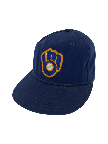 VINTAGE USA製 70S-80S NEW ERA MILWAUKEE BREWERS キャップ