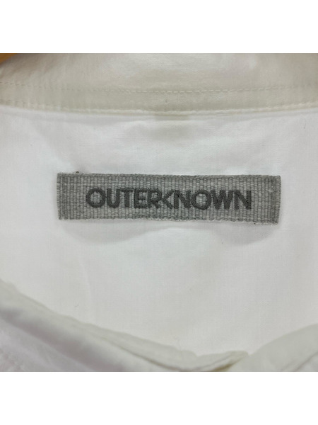 長袖シャツ OUTERKNOWN  ザスタジオシャツ (L)