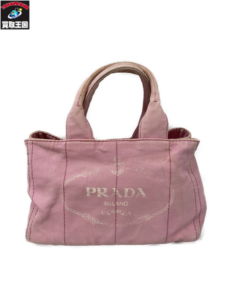 ハンドバッグ カナパ トートバッグ ピンク[値下]