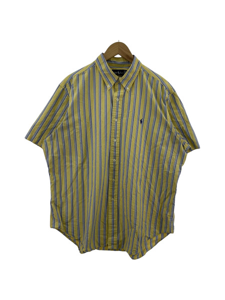 old ralph lauren s/s straipe shirts 黄