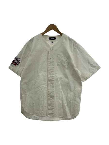 XLARGE BASEBALL SHIRT (M) ホワイト 01201302