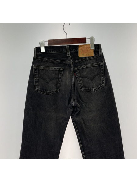 90s Levi's USA製 501-0660 サルファブラック デニムパンツ (29) BORO/襤褸