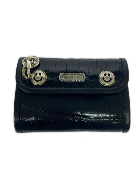 BILL WALL LEATHER コンパクトウォレット W980 Shiny Alligator Wallet