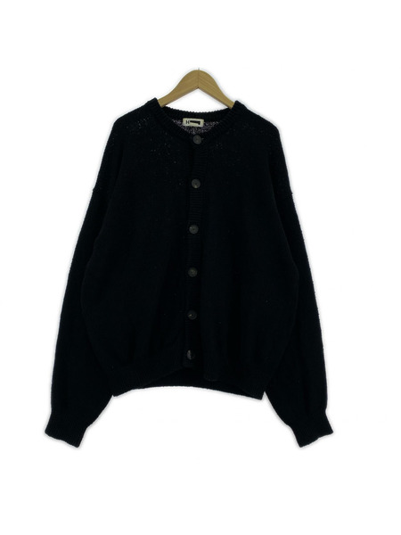 H カーディガン 23AW/L/黒