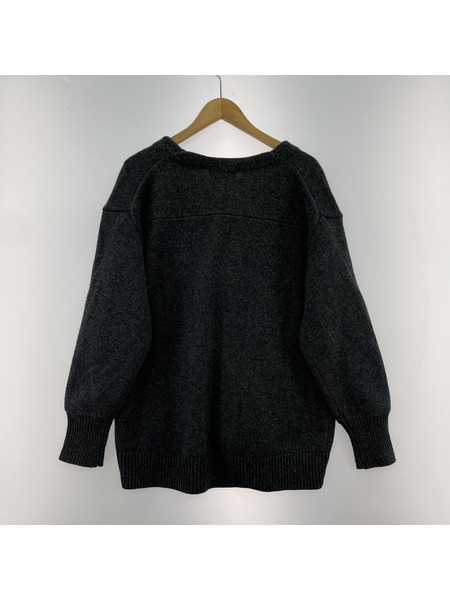 CLANE Minami Tanaka VNECK BACK CARDIGAN (2)