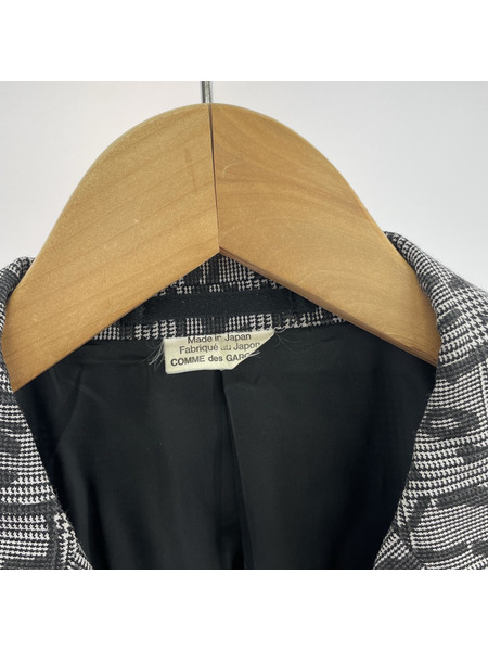 COMME des GARCONS HOMME PLUS 23AW アブスラクトパターン テーラードジャケット M