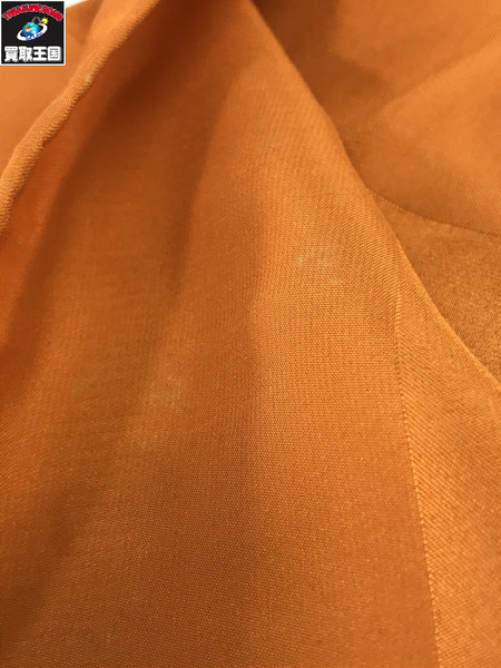 LV 小物 モノグラム　シルク　スカーフ オレンジ