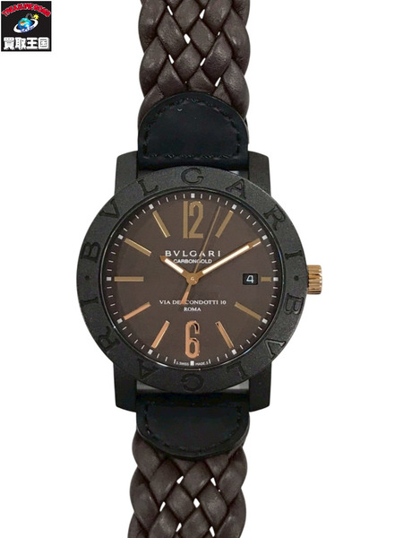 BVLGARI ブルガリ ブルガリブルガリ BB40CL メンズ AT 自動巻き カーボン