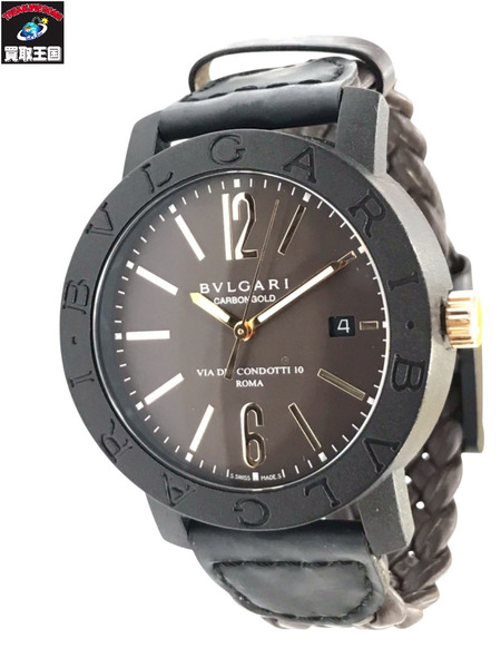 BVLGARI ブルガリ ブルガリブルガリ BB40CL メンズ AT 自動巻き カーボン