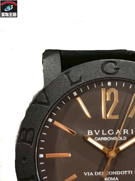 BVLGARI ブルガリ ブルガリブルガリ BB40CL メンズ AT 自動巻き カーボン