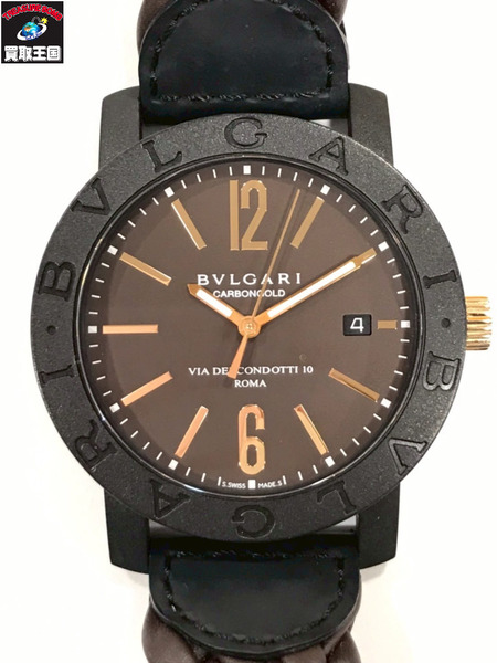 BVLGARI ブルガリ ブルガリブルガリ BB40CL メンズ AT 自動巻き カーボン