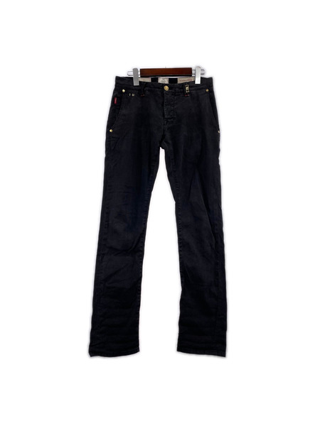 tramarossa コットンスキニーパンツ W30 BLK