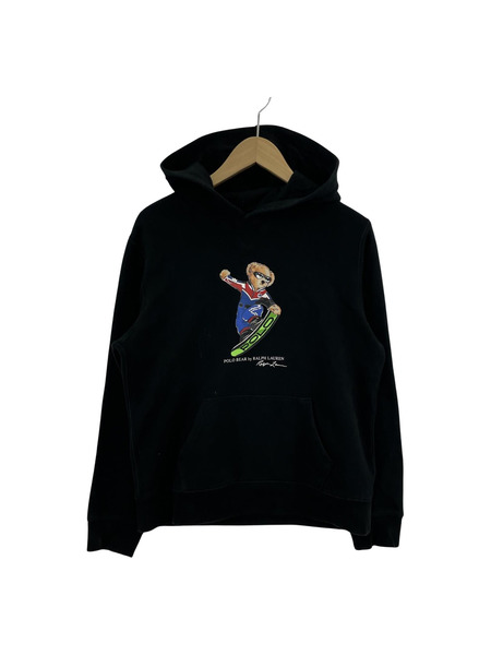 POLO BEAR by RALPH LAUREN スウェットプルオーバーパーカー (L) ブラック[値下]