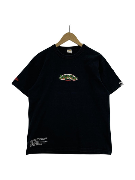 SAPeur SHARKMOUTH S/S カットソー 黒 (S)