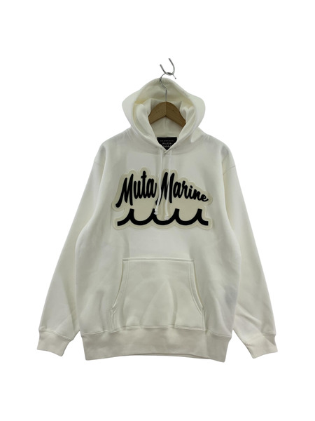 muta×ACANTHUS Script Logo Hooded Sweatshirts POパーカー 6(L)