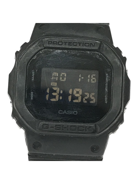 G-SHOCK ソリッドカラーズ DW-5600BB-1JF クォーツ 腕時計