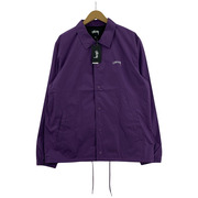 STUSSY ジャケット CRUIZE COACH JACKET PURPLE SIZE:M