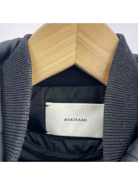 REKISAMI ジャケット ナイロンジャケット ブラック