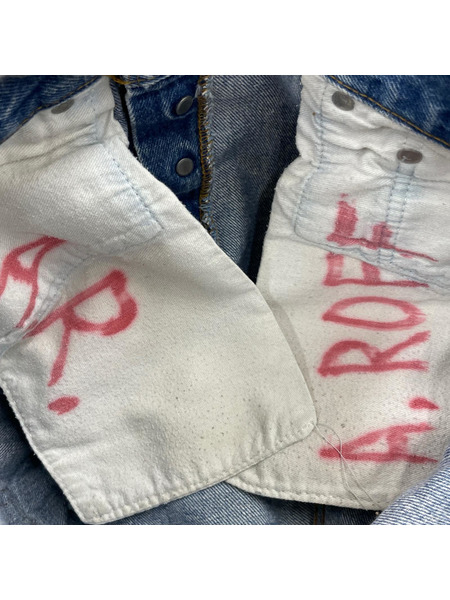 Levi's デニム・ジーンズ 80s 501 刻印558 黒カン W32L34