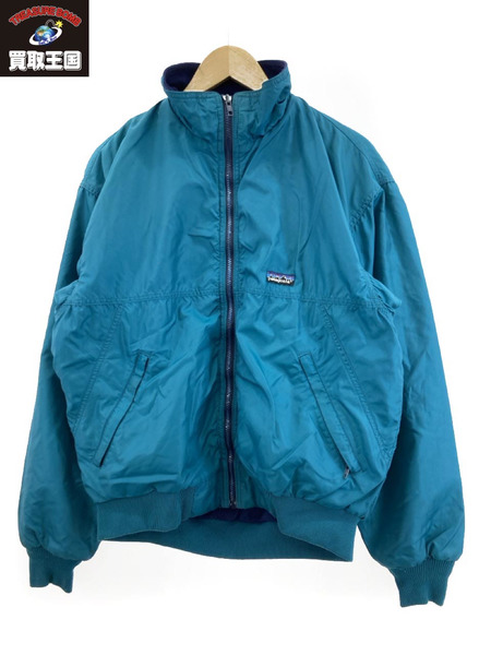 patagonia 80S 旧三角タグ 裏フリースナイロンジャケット シェルドシンチラ M[値下]