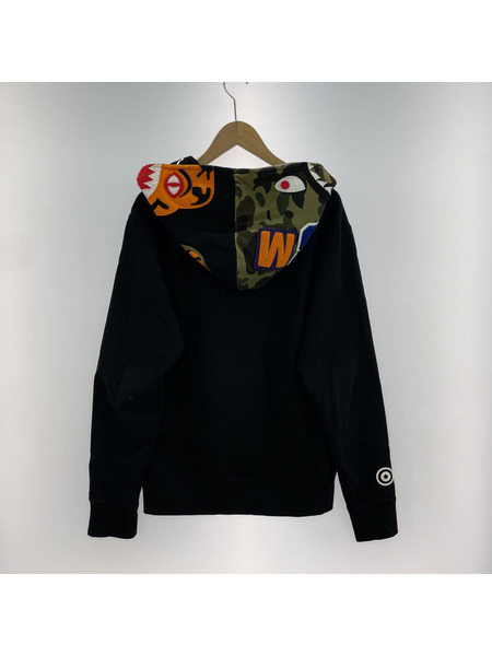 A BATHING APE ジップパーカー (M) ブラック