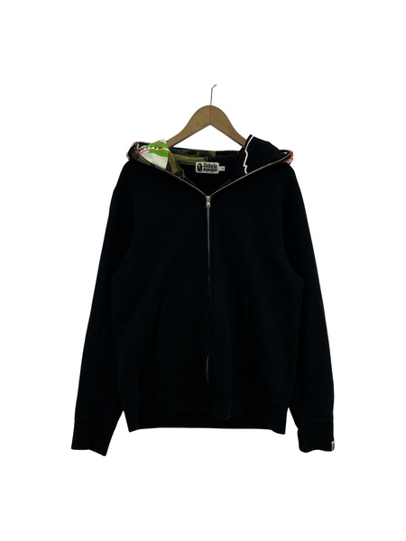 A BATHING APE ジップパーカー (M) ブラック｜商品番号：2100225960535 - 買取王国ONLINESTORE