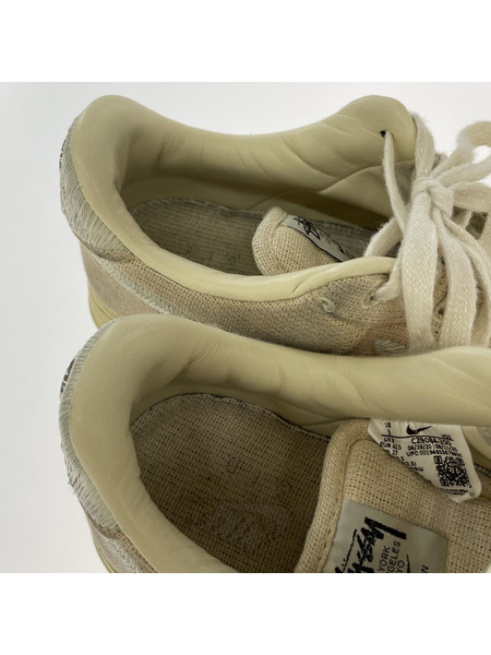 NIKE スニーカー ×STUSSY AF1 27.0 ベージュ