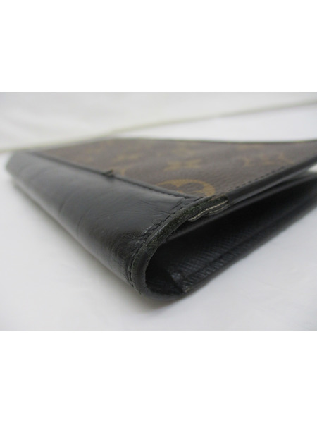 長財布 LV/ポルトフォイユ・ブラザ/モノグラム・マカサー/M69410[値下]