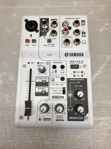 YAMAHA AG03  ウェブキャスティングミキサー