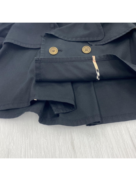 BURBERRY BLUE LABEL S/Sノバチェックポンチョ BLK