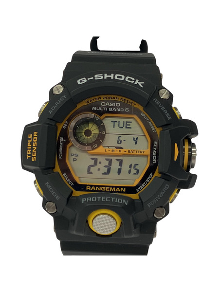 G-SHOCK 腕時計 GW-9400Y レンジマン 電波ソーラー イエロー