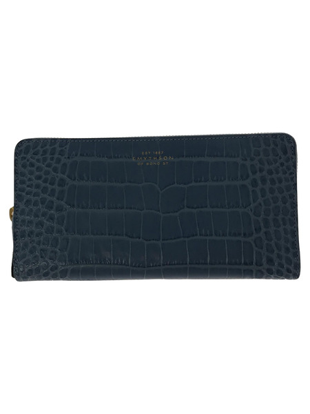 長財布 SMYTHSON クロコ型押シ/BLE