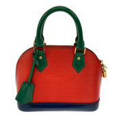 LV/アルマBB/コクリコ×マント×ネイビー ハンドバッグ