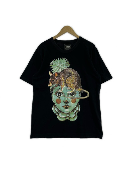 PAM 半袖Tシャツ・カットソー プリントTee BLK