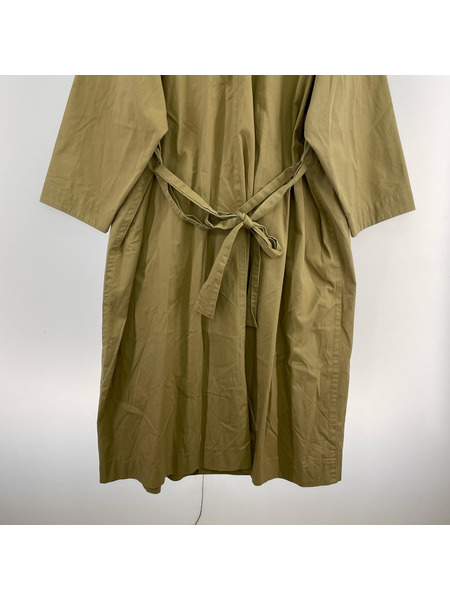 mizuiroind ジャケット トレンチコート ベージュ