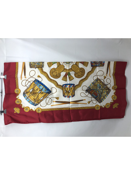 HERMES/大判スカーフ/SILK100％[値下]