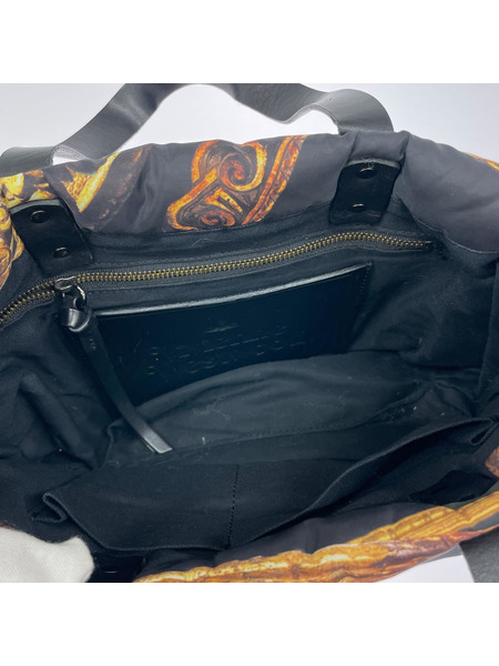 Vivienne Westwood ハンドバッグ フレーム柄