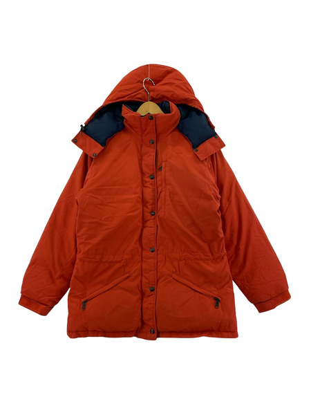 L.L.Bean ダウンジャケット 80s USA製 山タグ 赤系