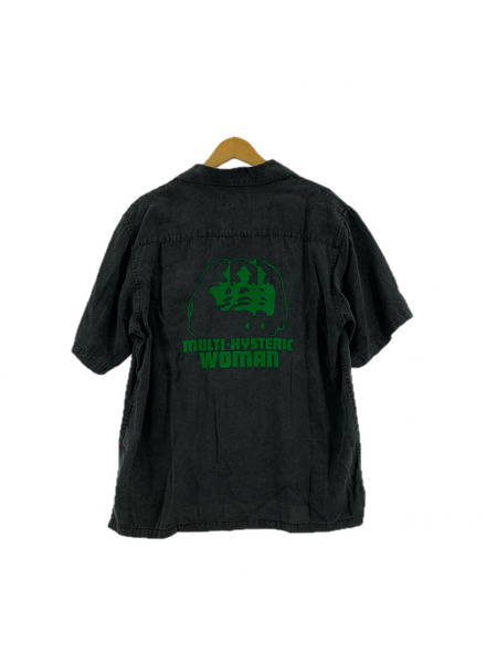 HYSTERIC GLAMOUR 半袖シャツ M/ブラック/02231AH10