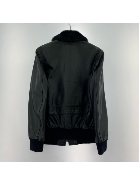 SUPREME×SCHOTT A-2 フライトジャケット 黒(S)