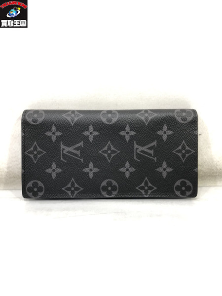 LV/ポルトフォイユ・ブラザ/モノグラム・エクリプ/M61697/黒/ﾙｲｳﾞｨﾄﾝ/Louis Vuitton