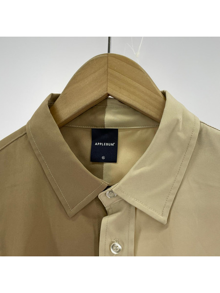 APPLEBUM Switching Shirt 2トーンシャツ XL ベージュ